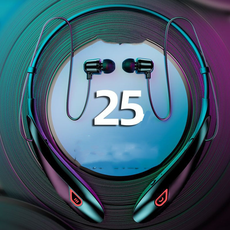 JMT-648522 Wireless Bluetooth Neckband Headset for Sports with Battery Display and Voice Control