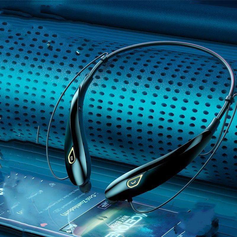 JMT-648522 Wireless Bluetooth Neckband Headset for Sports with Battery Display and Voice Control