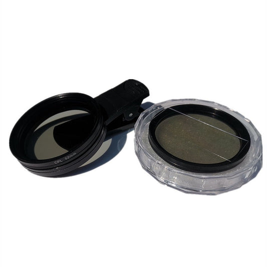 JMT-648714 52mm Polarizing Lens Filter with Clip for Mobile Photography