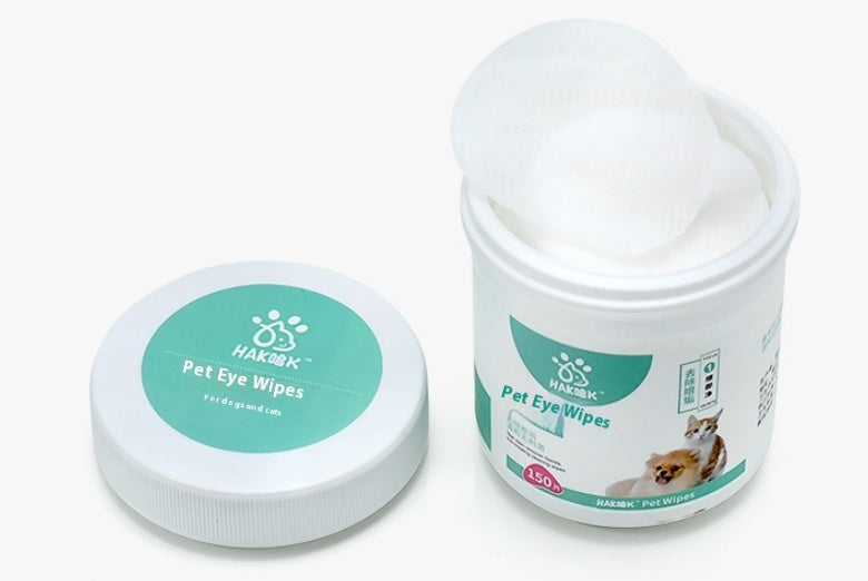 JMT-648778 Pet Cleaning Wipes with Aloe Vera - 150 Tablets for Eyes, Ears, and Body Care
