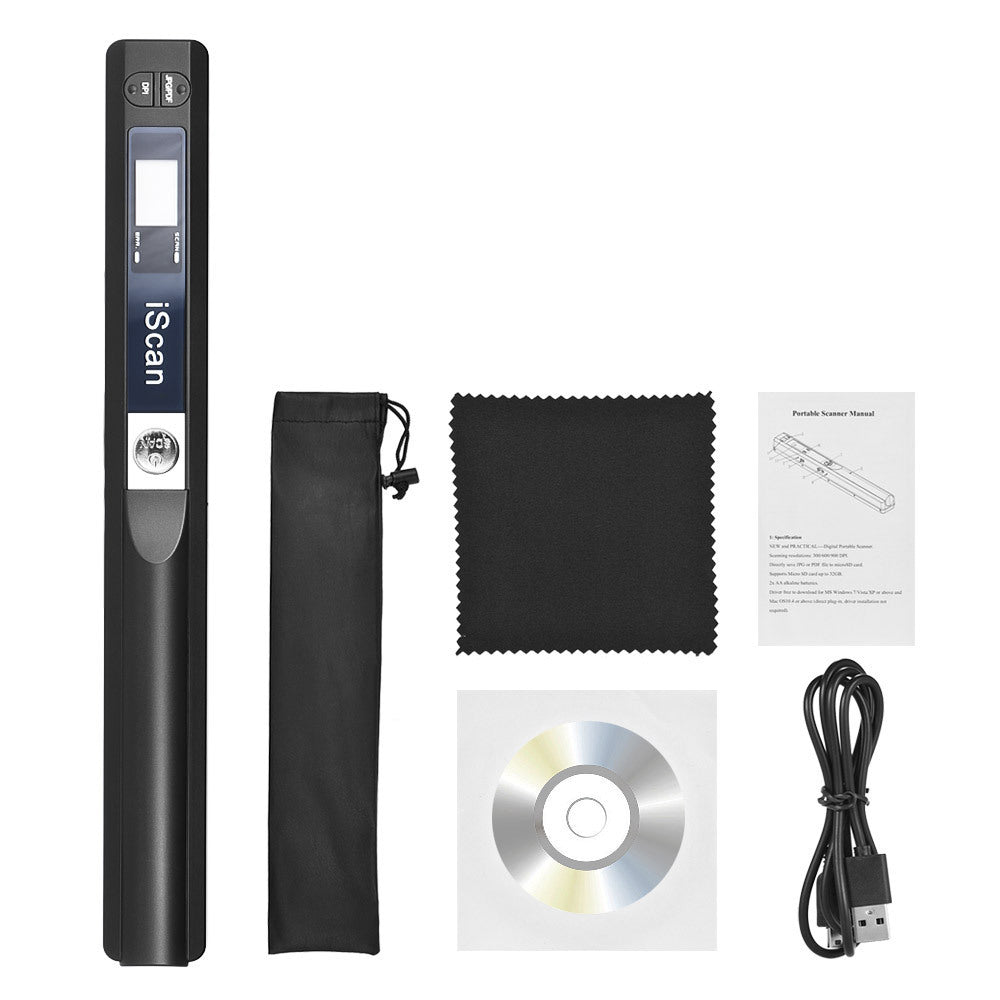 JMT-649482 Compact Handheld Plastic Scanner for Easy Document Digitization
