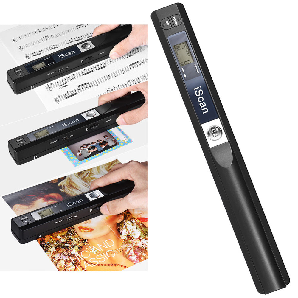 JMT-649482 Compact Handheld Plastic Scanner for Easy Document Digitization