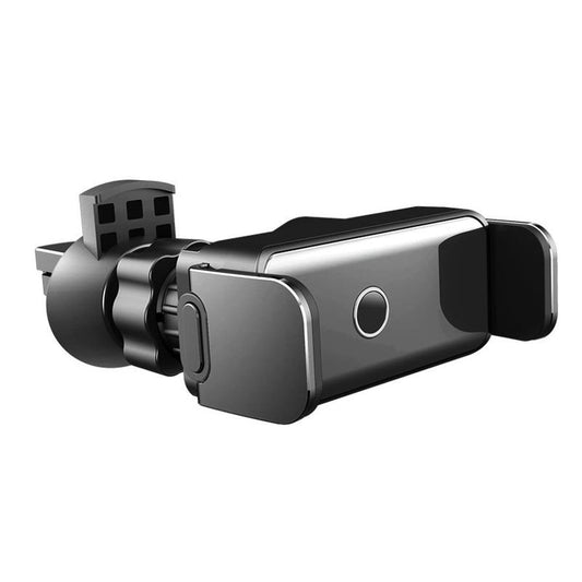 JMT-649546 Electric Smart Car Navigation Bracket - Aluminum Alloy + ABS, Space Gray/Abyss Black, One-Handed Operation