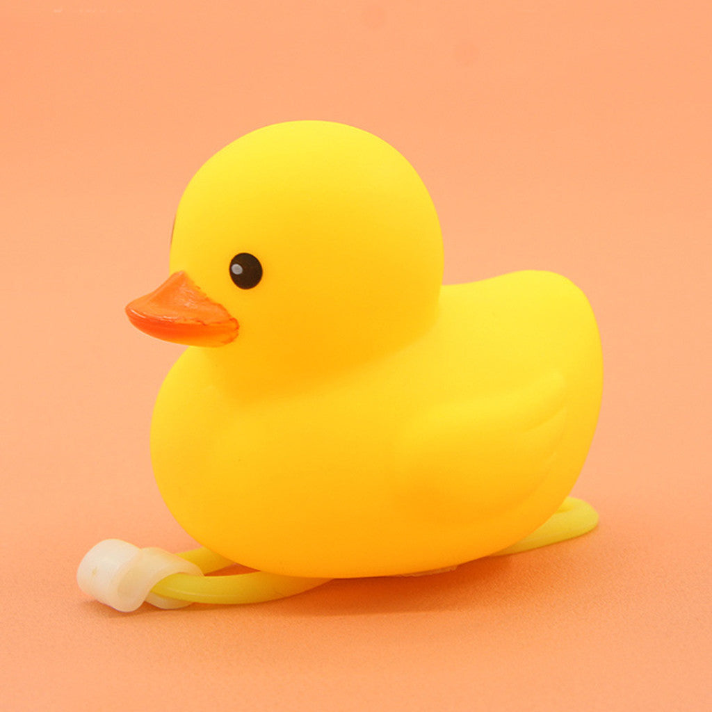 JMT-650058 Children's Yellow Duck Headlight Scooter for Kids
