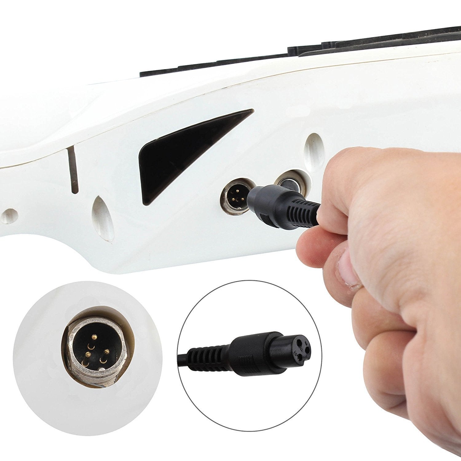 JMT-650186 42V 2A Universal Charger Power Adapter with LED Indicator, Lightweight and Durable Design for Balancing Scooters