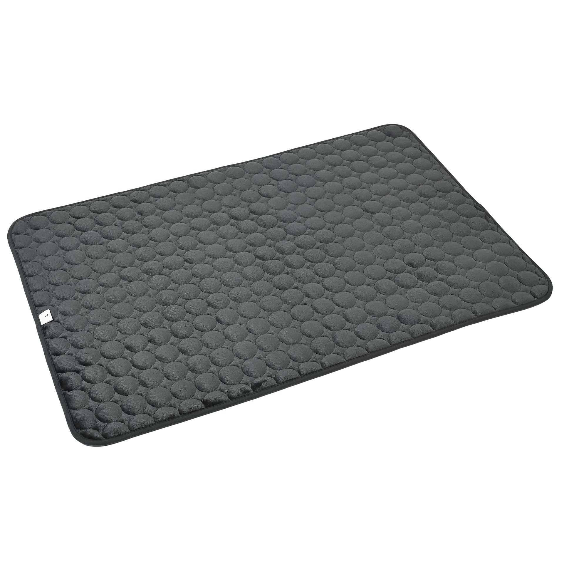 JMT-650314 Reversible Thermal Dog Bed in Brown, Dark Gray, and Pink, Available in Sizes S and L