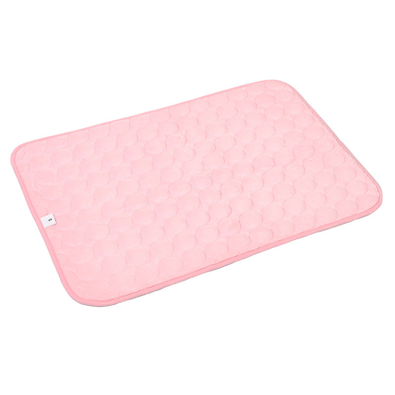 JMT-650314 Reversible Thermal Dog Bed in Brown, Dark Gray, and Pink, Available in Sizes S and L