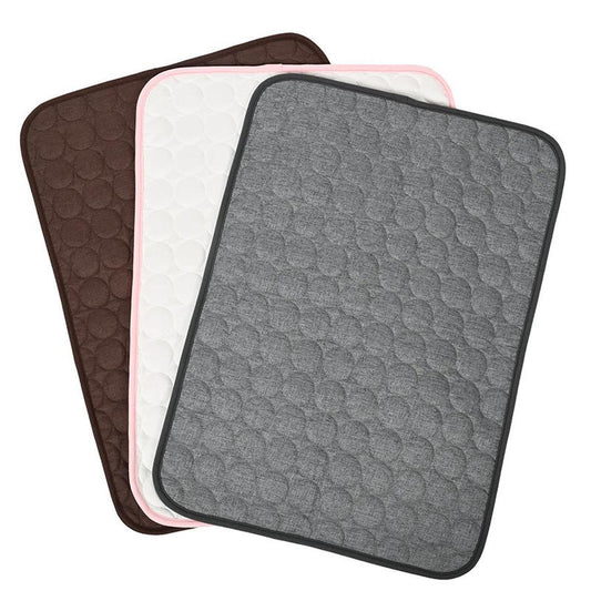 JMT-650314 Reversible Thermal Dog Bed in Brown, Dark Gray, and Pink, Available in Sizes S and L