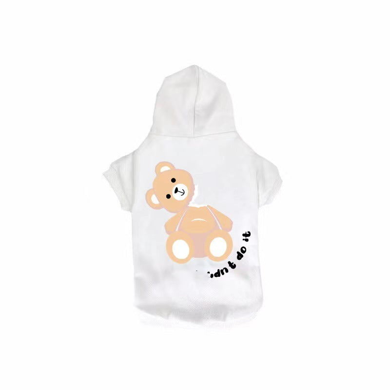 JMT-650634 Cotton Trendy Dog Sweater for Pets in Black and White - Various Sizes Available