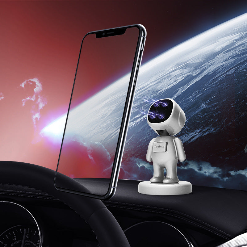 JMT-650698 Universal Vehicle Mount for Mobile Phones - Space White & Night Black Design