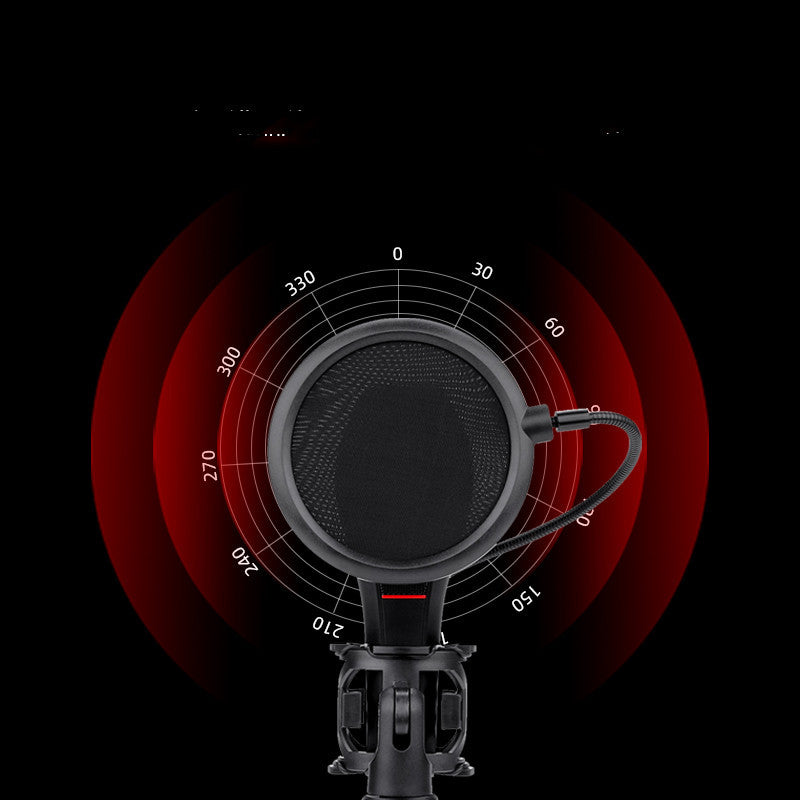 JMT-650826 Wireless Live Broadcast Microphone with Noise Reduction for Recording and Streaming