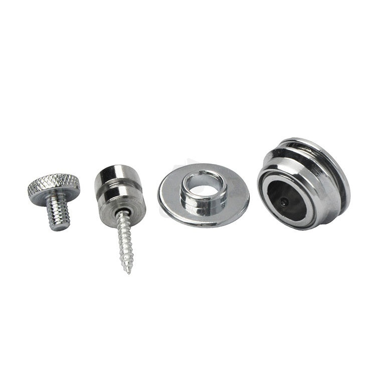 JMT-650890 Non-slip Metal Back Strap Buckle for Electric Guitar and Bass