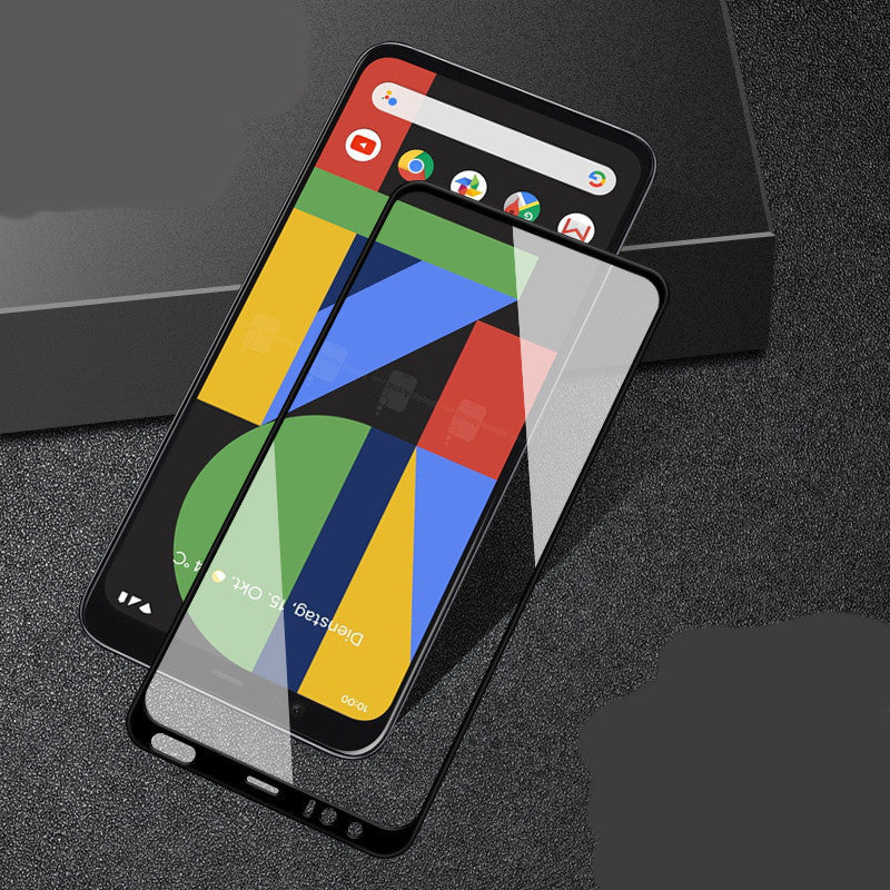 JMT-651018 Full Coverage Tempered Glass Film for Google Pixel 4 XL / Google Pixel 4 - Anti-Fingerprint, HD Clarity