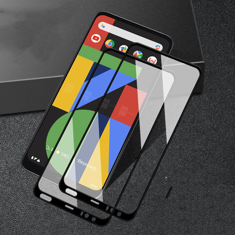 JMT-651018 Full Coverage Tempered Glass Film for Google Pixel 4 XL / Google Pixel 4 - Anti-Fingerprint, HD Clarity