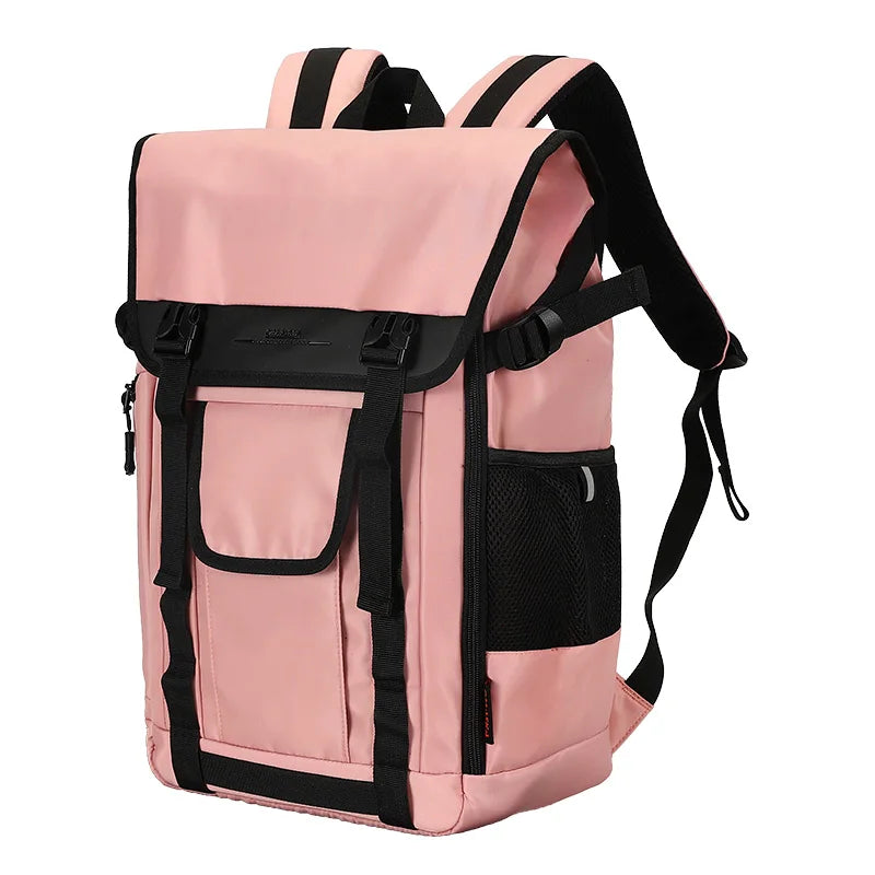 JMT-651018 Large Capacity Waterproof Nylon Men's Backpack for 17-Inch Laptop