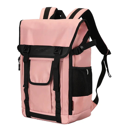 JMT-651018 Large Capacity Waterproof Nylon Men's Backpack for 17-Inch Laptop