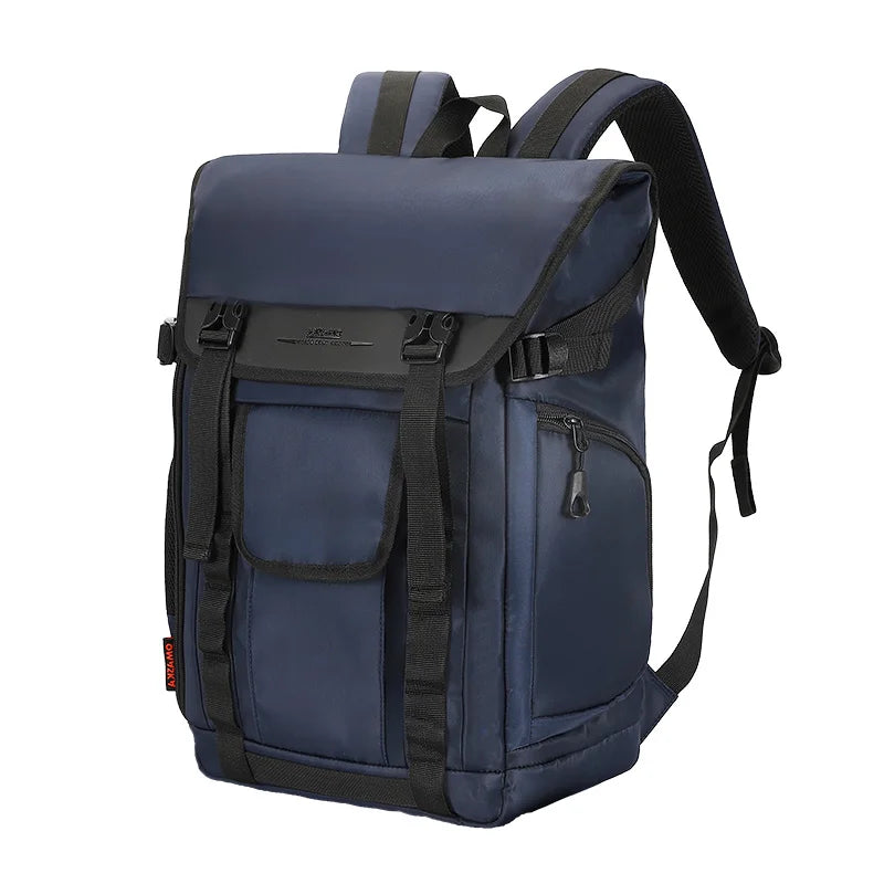 JMT-651018 Large Capacity Waterproof Nylon Men's Backpack for 17-Inch Laptop