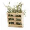 JMT-651018 Wooden Rabbit and Chinchilla Grass Rack and Food Box - Space-Saving Pet Feeding Station
