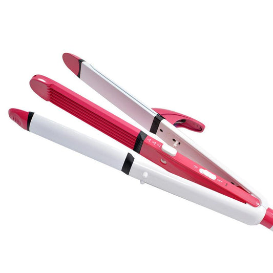 JMT-651146 3-in-1 Hair Straightener with Tourmaline Ceramic Technology and Constant 200° Temperature