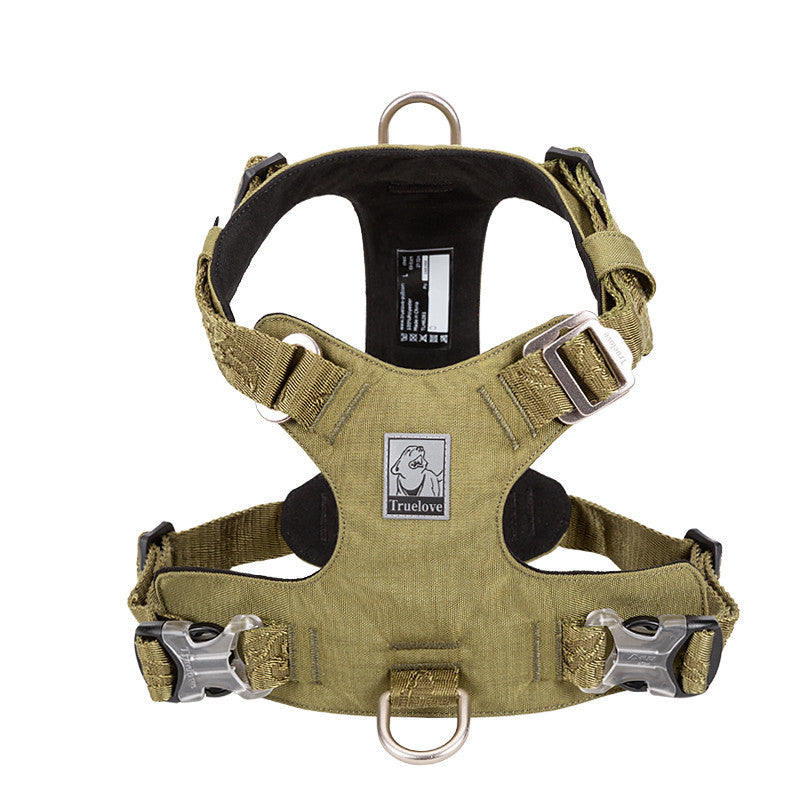 JMT-651338 Lightweight Explosion-Proof Dog Harness with DuPont COROUSE Material and Duraflex Buckle