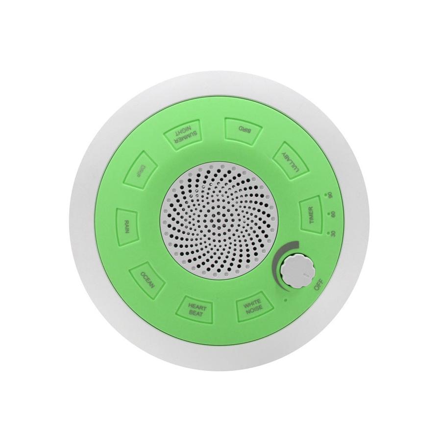 JMT-651338 Rechargeable White Noise Sleep Aid Device with Music Function - Blue and Green Flying Saucer Design