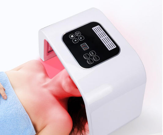 JMT-651402 7-Color LED Light Therapy Mask for Skin Rejuvenation, Acne Treatment, and Anti-Wrinkle Care