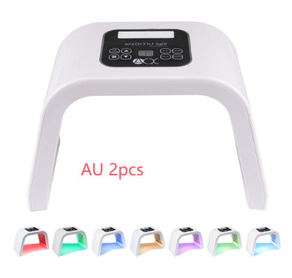 JMT-651402 7-Color LED Light Therapy Mask for Skin Rejuvenation, Acne Treatment, and Anti-Wrinkle Care