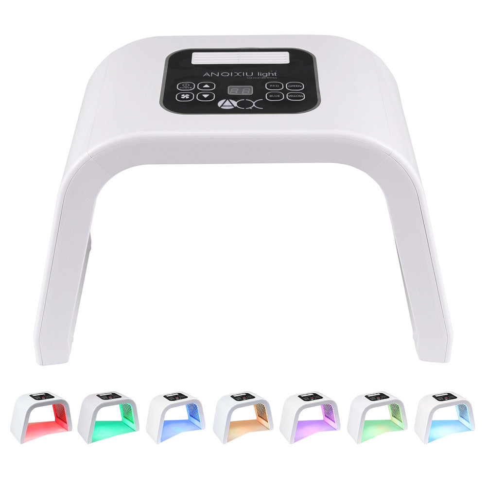JMT-651402 7-Color LED Light Therapy Mask for Skin Rejuvenation, Acne Treatment, and Anti-Wrinkle Care