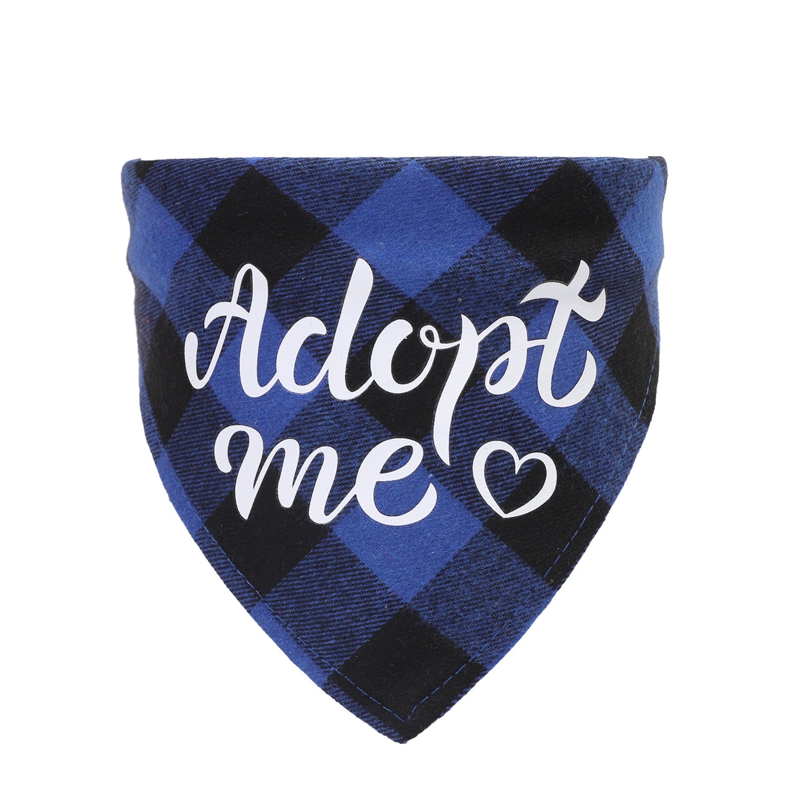 JMT-651466 Cotton Triangle Scarf for Dogs and Cats - Suitable for Neck Size 20-42cm - Available in Red, Blue, and Rose Red Plaid Designs