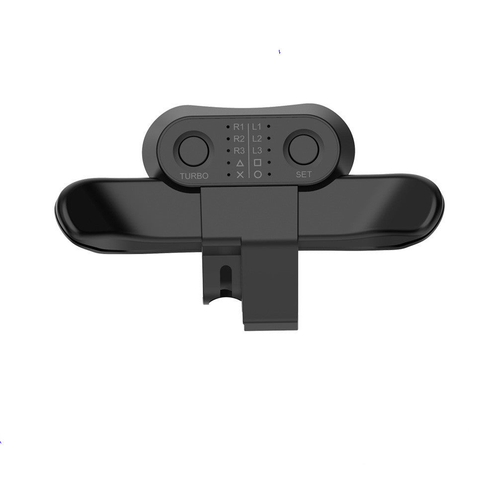 JMT-651466 PS4 Back Key Extender Handle with Custom Mapping - ABS Material, USB Interface, Compatible with Original and Third-Party Controllers