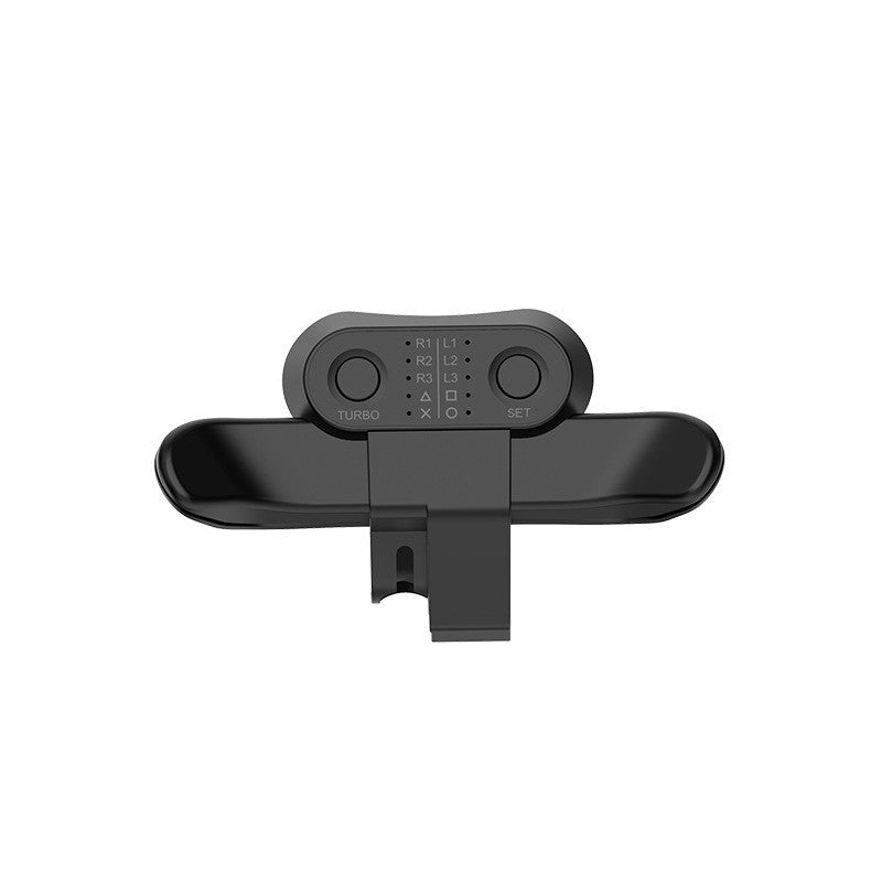 JMT-651466 PS4 Back Key Extender Handle with Custom Mapping - ABS Material, USB Interface, Compatible with Original and Third-Party Controllers