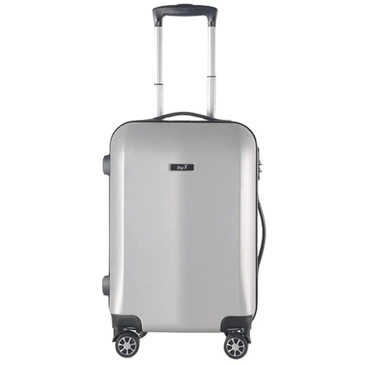 JMT-651722 Customised Matte Finish Trolley ABS Travel Luggage Suitcase Set