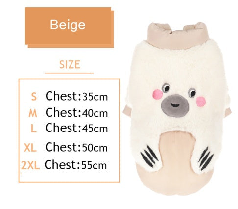 JMT-651786 Velvet Pomeranian Bichon Teddy Princess Outfit in Soft Cotton