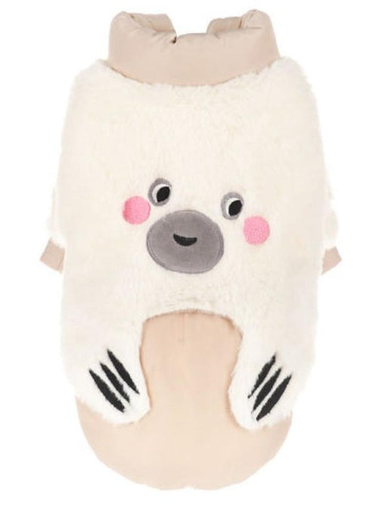 JMT-651786 Velvet Pomeranian Bichon Teddy Princess Outfit in Soft Cotton