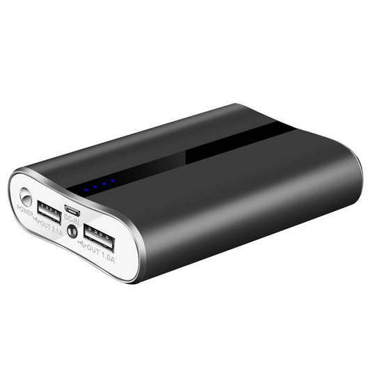 JMT-652170 12000mAh Portable Power Bank with Dual USB Output, Fast Charging, Compact Design, Built-in Flashlight