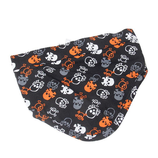 JMT-652618 Christmas Triangle Scarf Dog Bib for Medium and Large Dogs - Canvas Saliva Towel