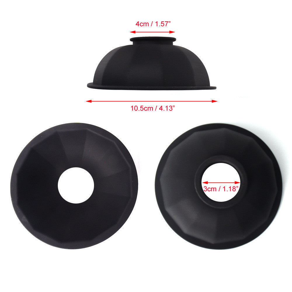 JMT-653002 Mobile Phone Silicone Lens Hood for Photo and Video, Anti-Glare Design