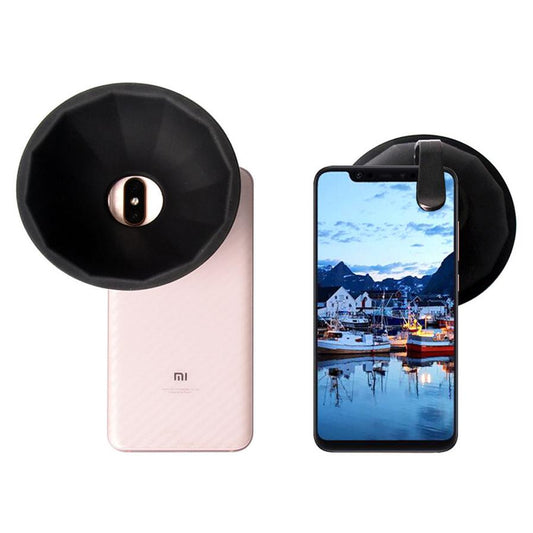 JMT-653002 Mobile Phone Silicone Lens Hood for Photo and Video, Anti-Glare Design