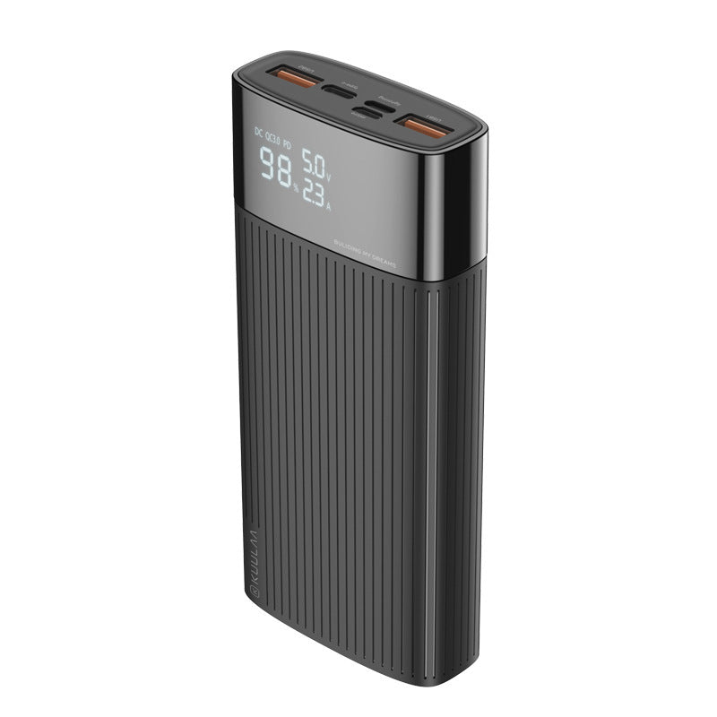 JMT-653322 20,000mAh Dual USB & Type-C Fast Charge Power Bank - Compact & Lightweight Design