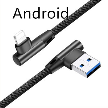 JMT-653322 Fast Charging USB Cable with Pure Copper Wire Core and Durable Denim Design