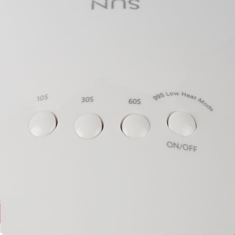 JMT-653450 48W Fast Drying UV Nail Phototherapy Lamp for Gel Nails, Model SF-B2, White