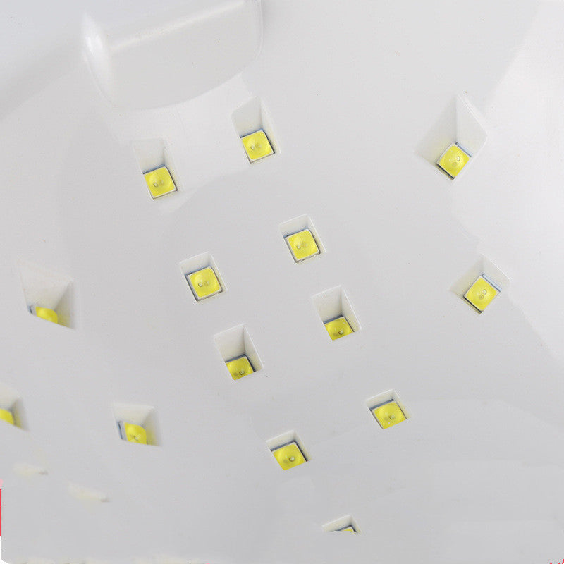 JMT-653450 48W Fast Drying UV Nail Phototherapy Lamp for Gel Nails, Model SF-B2, White