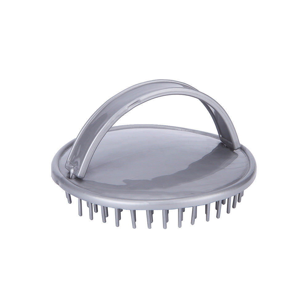 JMT-654282 Scalp Cleansing Dandruff Shampoo Brush - Lightweight PP Material, Available in Purple, Red, and Gray