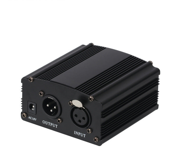 JMT-654474 48V Phantom Power Supply for Large-Diaphragm Condenser Microphones with Noise Reduction Features