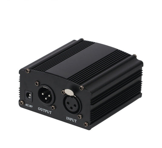 JMT-654474 48V Phantom Power Supply for Large-Diaphragm Condenser Microphones with Noise Reduction Features