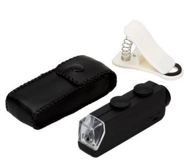 JMT-654794 100X Zoom LED Microscope Magnifier for Mobile Phones with Universal Clip