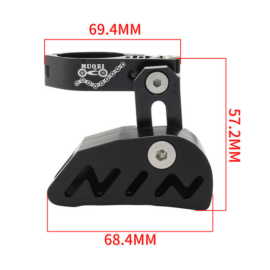 JMT-654986 Single Disc Chain Guide for Mountain Bikes with Tooth Stabilizer and Front Derailleur Compatibility