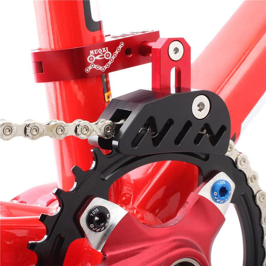 JMT-654986 Single Disc Chain Guide for Mountain Bikes with Tooth Stabilizer and Front Derailleur Compatibility