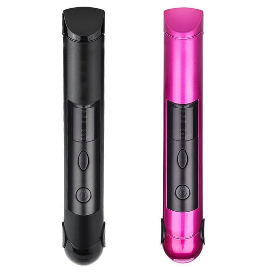 JMT-655434 Portable Mini Wireless Hair Straightener with USB Charging and Temperature Memory Function