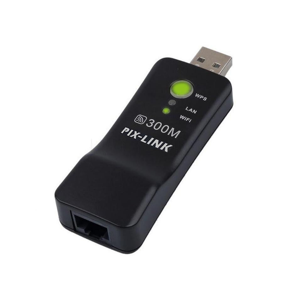 JMT-655562 300M USB WiFi Extender Signal Amplifier and Repeater for Smart TV with WPS Button